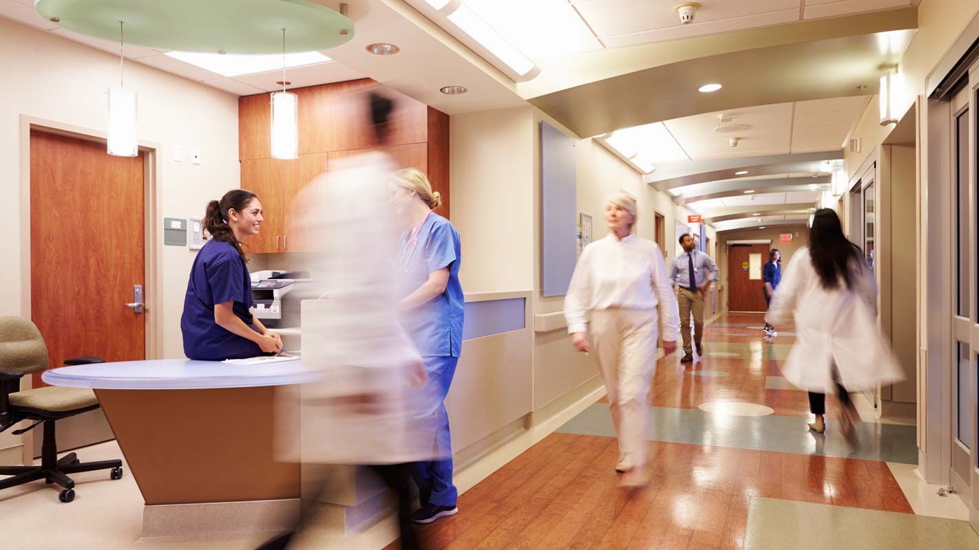 Nurses Working in a Hospital