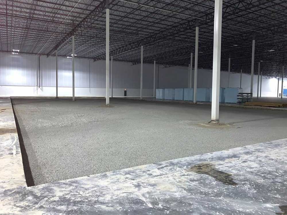 Distribution facility under construction