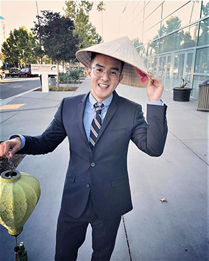 Khanh Vu with Hat