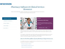 Screenshot of McKesson Pharmacy Resources web page<br>  <p>&nbsp;</p>  